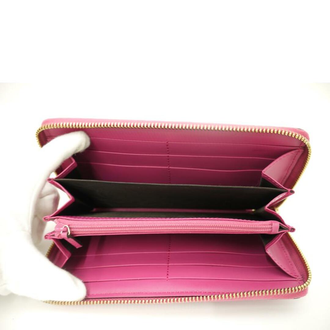 GUCCI - GUCCI/グッチシマラウンドファスナー長財布/ピンク/388680/214