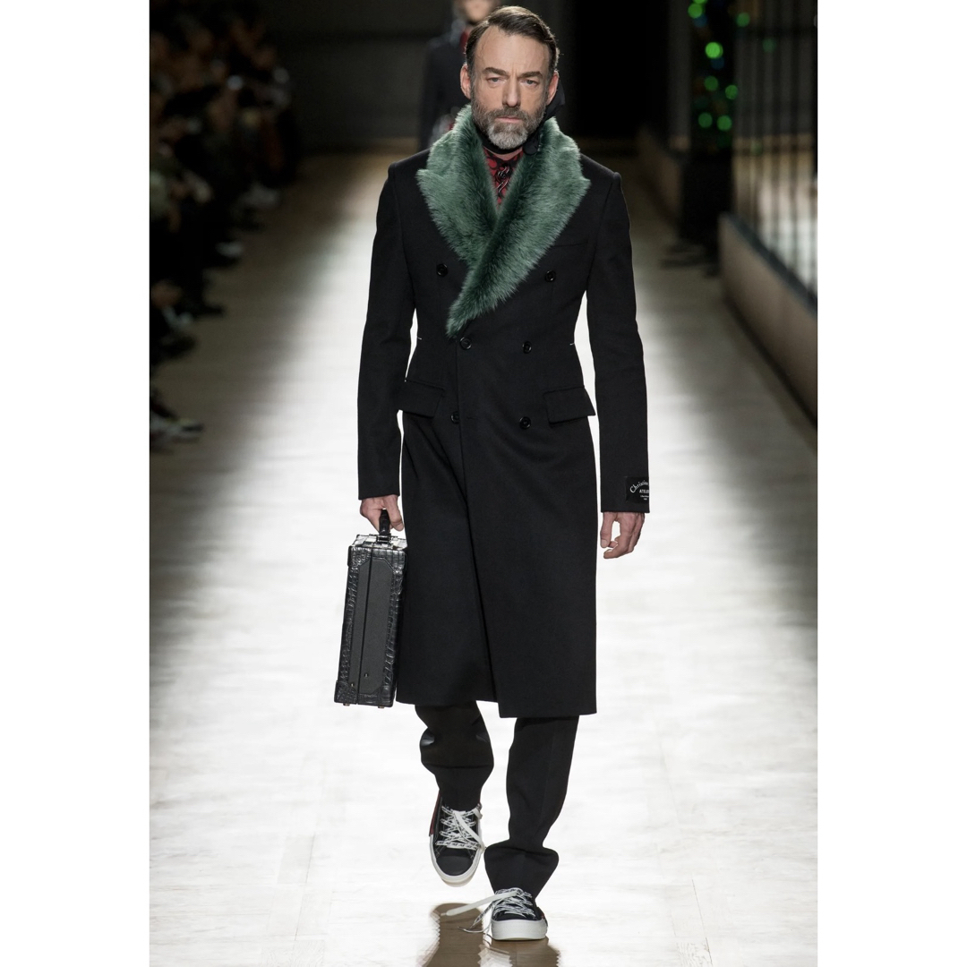 DIOR HOMME - 極美品 Dior Homme 18AW ダブルブレストチェスターコート
