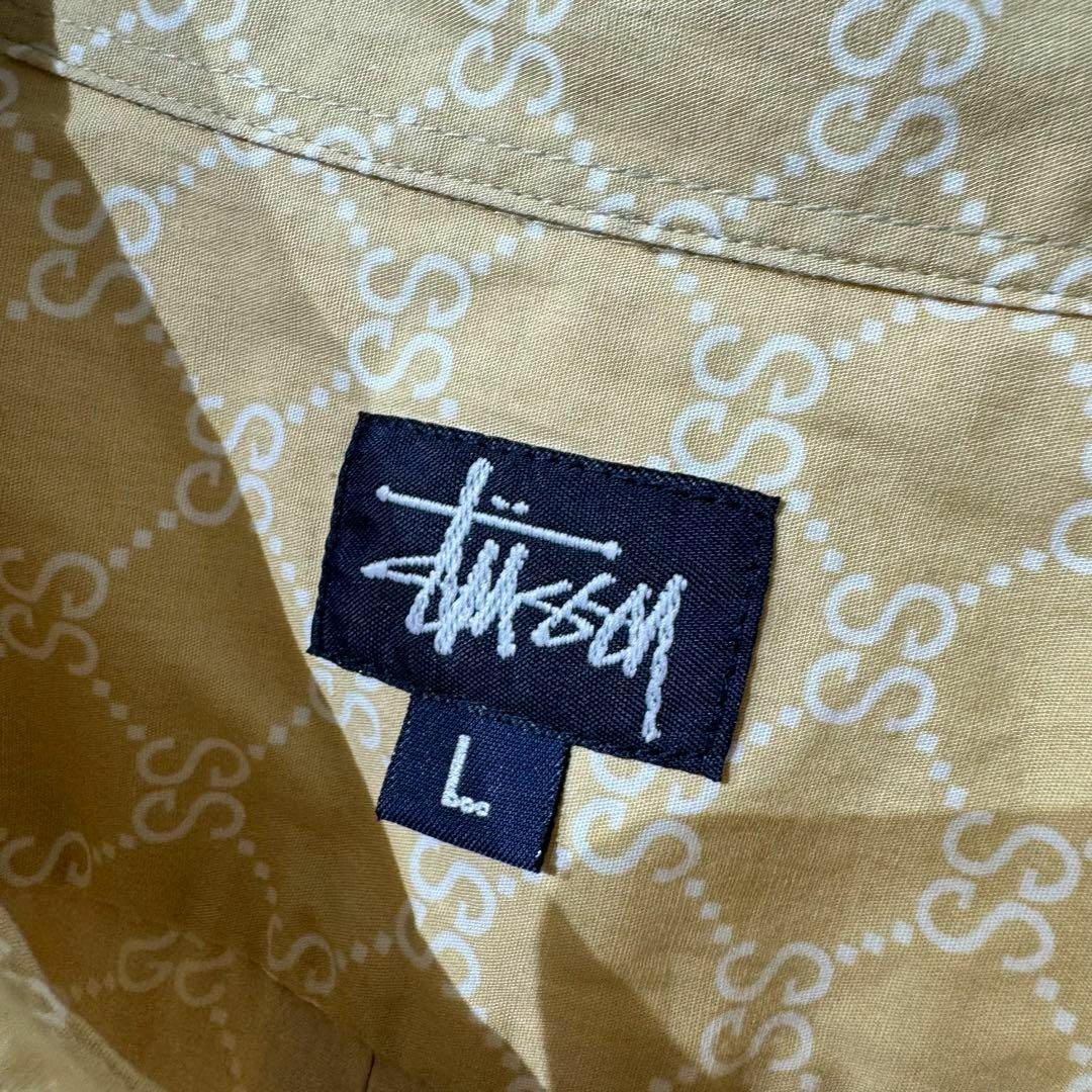 STUSSY - 希少 極美品 Vintage Old Stussy グッチモノグラム柄 シャツ