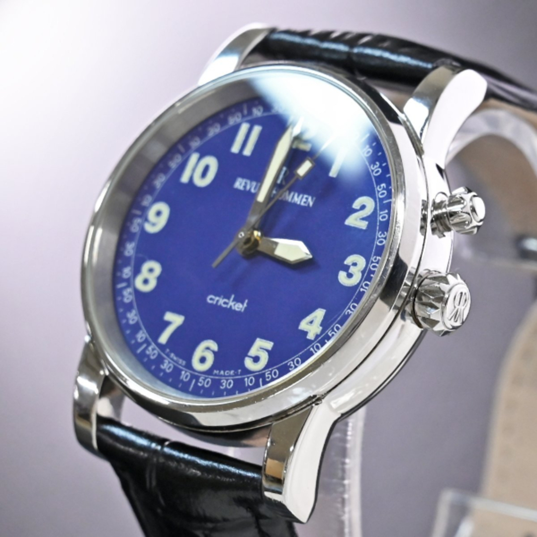 REVUE THOMMEN - 本物 極上品 レビュートーメン 機械式手巻アラーム