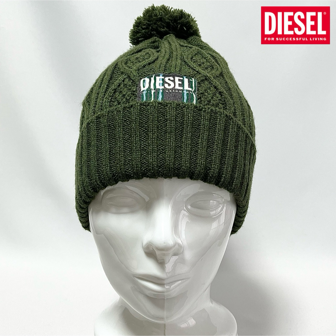 DIESEL - 【新品】DIESEL ディーゼル 隠しフロントロゴ ケーブル編み