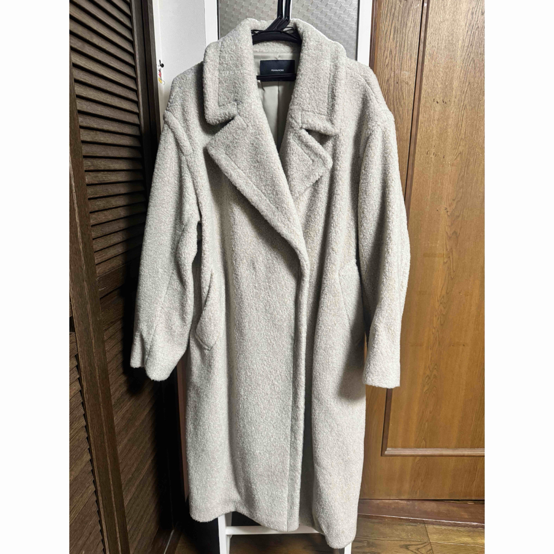 FRAMeWORK - 未使用級 美品WOOLブレンドボアコート FRAMeWORKの通販 by