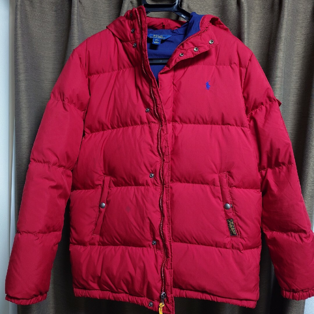 POLO RALPH LAUREN - ラルフローレン ダウンジャケット 赤 キッズXL