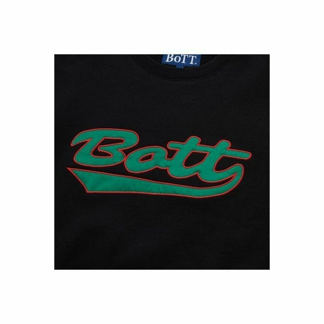 ボット bott スウェット sweat M 新品 未使用 ブラック 新作 ロゴの