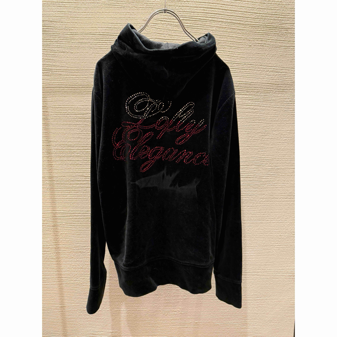 Place Plan - 00s japanese label velor hoodie ベロア パーカーの通販