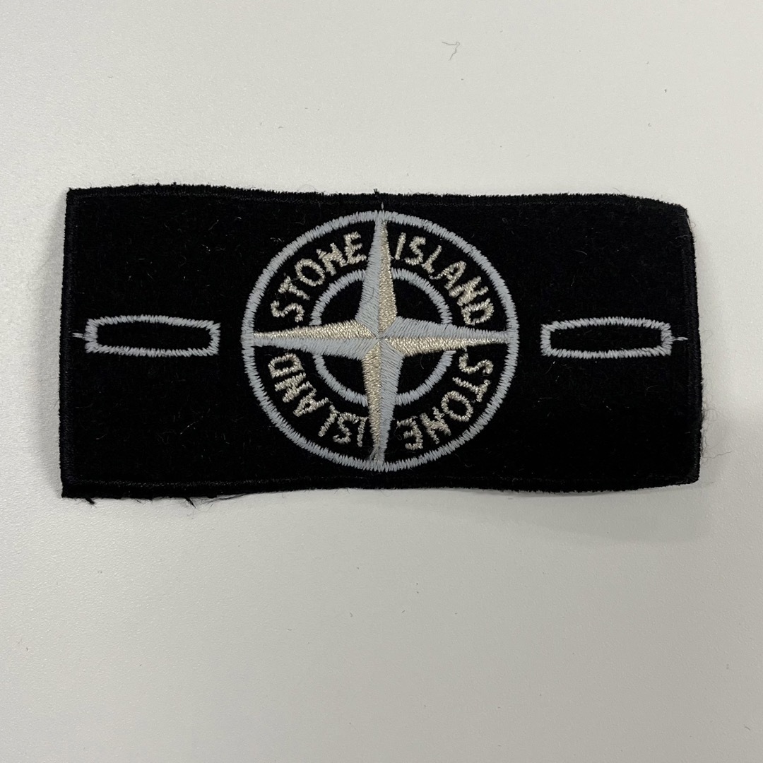 STONE ISLAND - ストーンアイランド ワッペン 白 STONE ISLANDの通販