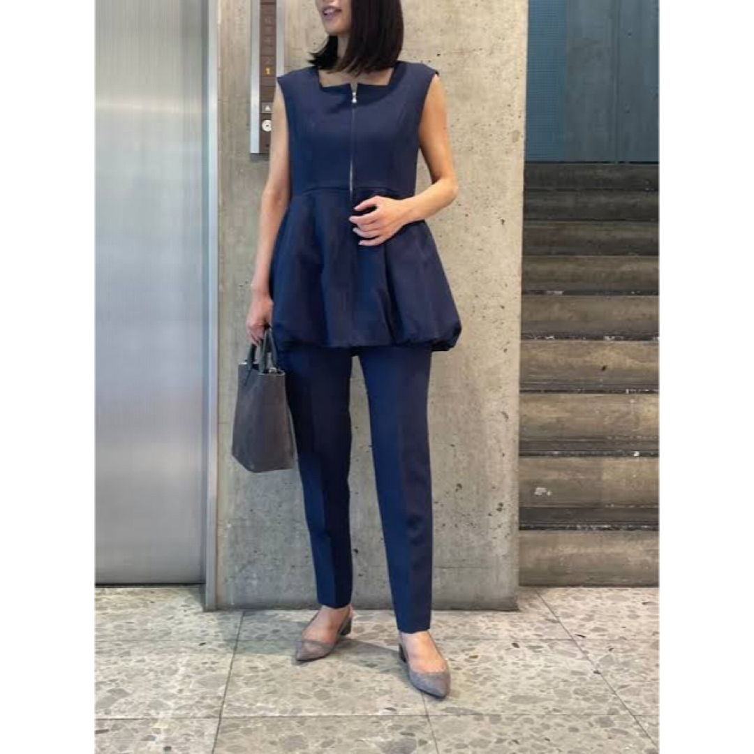 CELFORD - 【正規品】セルフォード バルーンペプラムセットアップ NVY