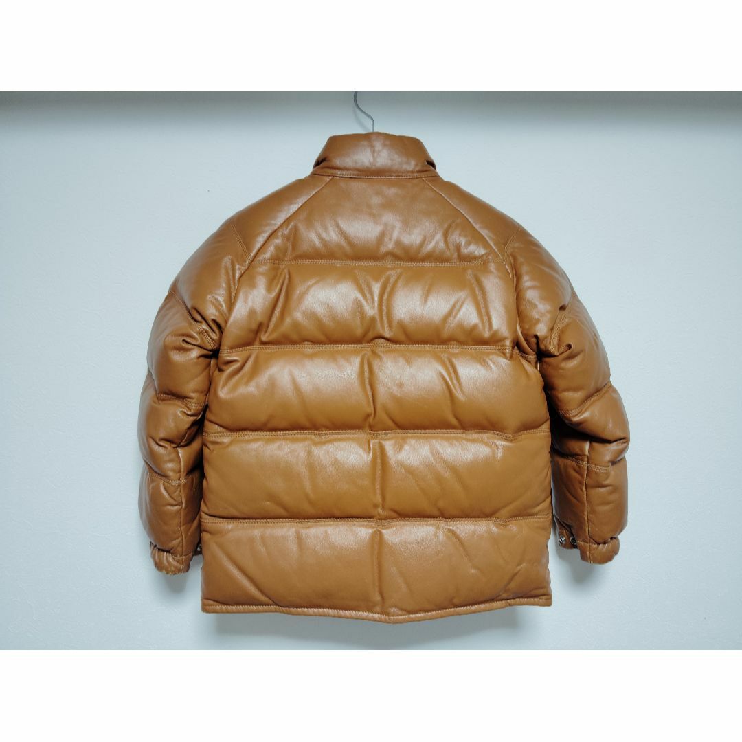 A BATHING APE - a bathing ape bape kidsレザーダウンジャケット HERO