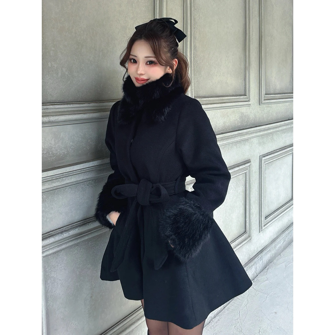 Darich - 新品タグ付き ダーリッチ ウエストベルトメルトンコート FL