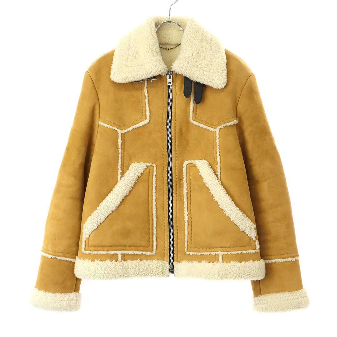 COACH - COACH コーチ Shearling Lumber Jacket シャーリングムートン