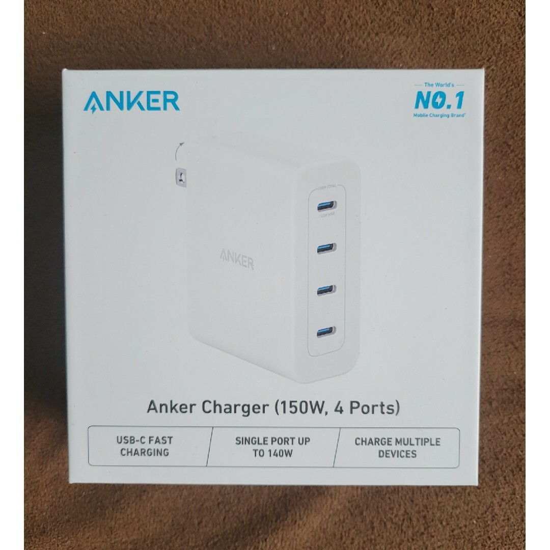 Anker - 新品未開封未使用☆Anker Charger 150W、4ポートの通販 by
