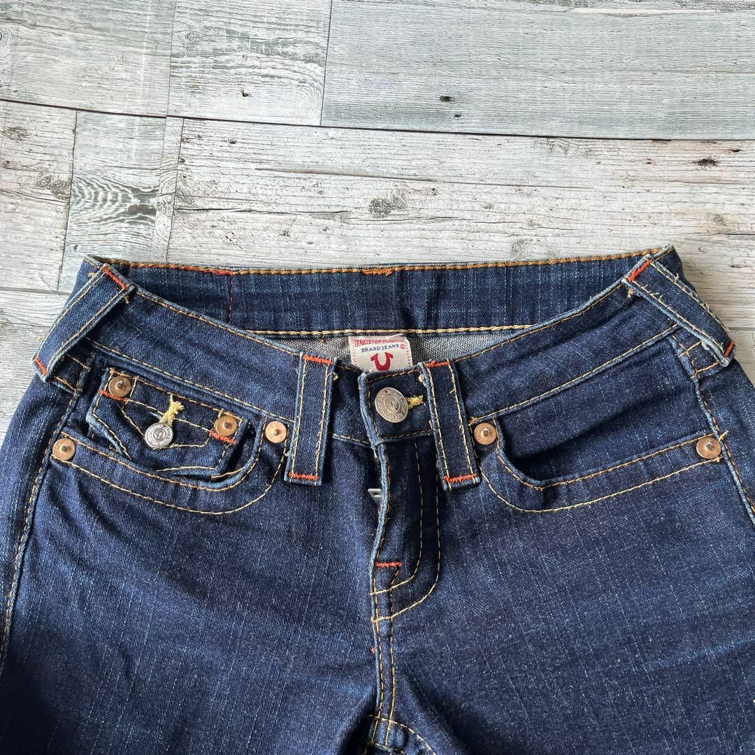 True Religion - トゥルーレリジョンデニムパンツUSA製ローライズ