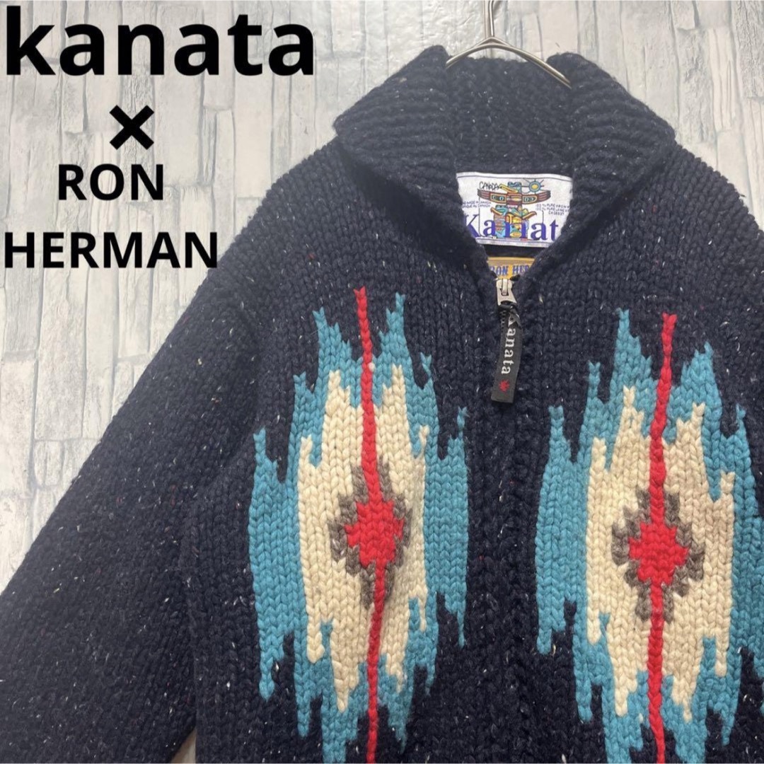 KANATA - kanata ロンハーマン 別注 カウチンニット カーディガン