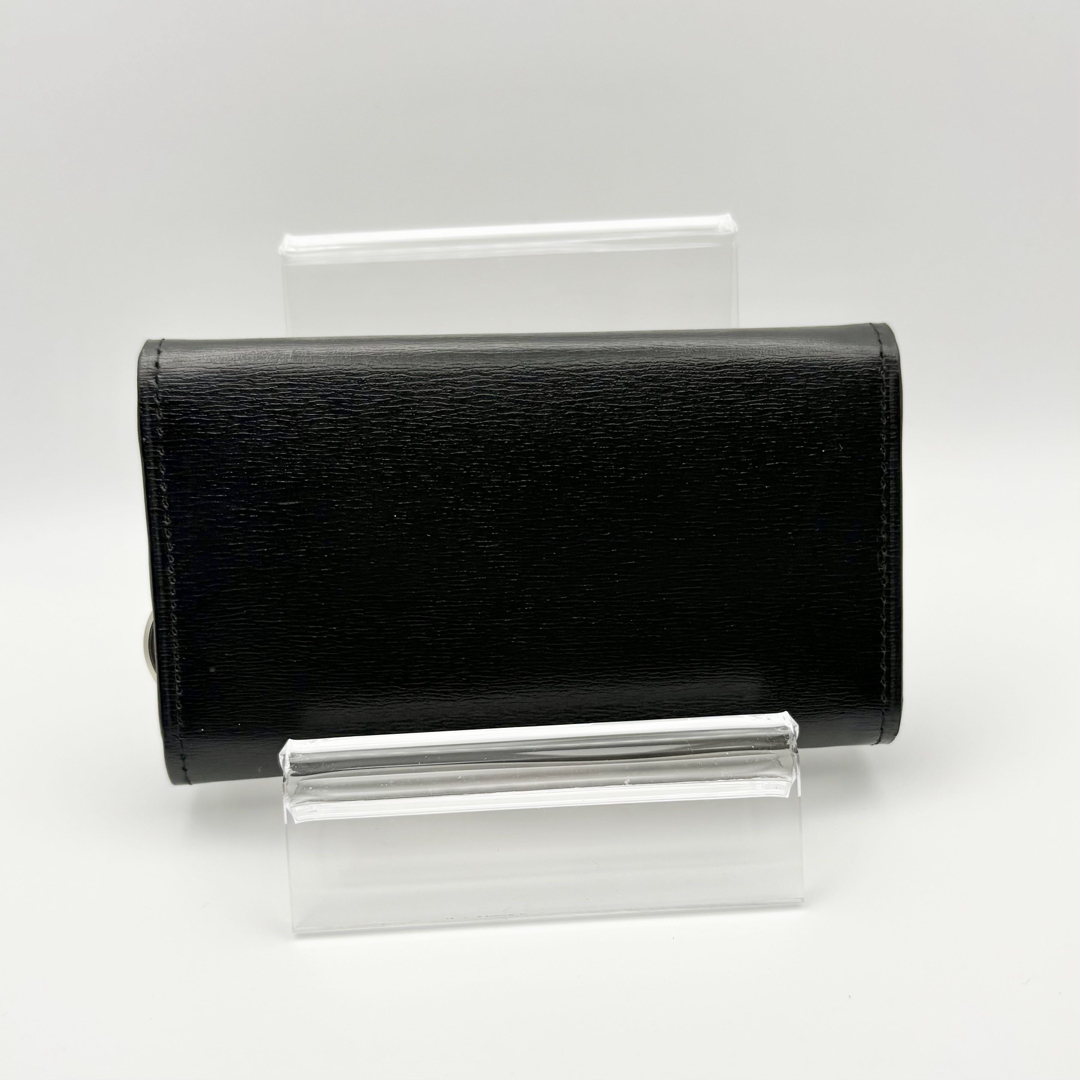 BURBERRY - 【極美品☆】バーバリー キーケース 5連 ブラック ノバ