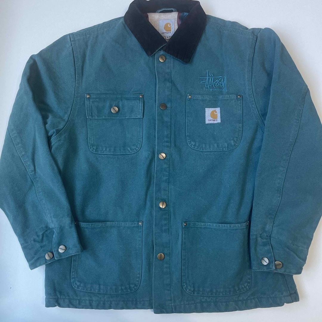Charhartt WIP - stussy × carhartt wip chore coat デトロイトの通販