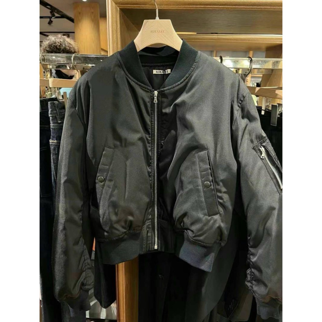 AURALEE - AURALEE HIGH SILK TWILL FLIGHT BLOUSON の通販 by Sai