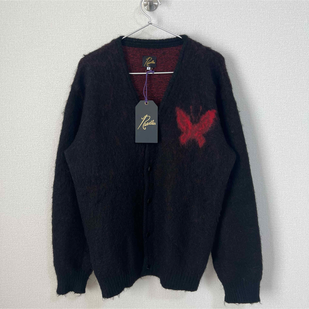 Needles - needles 24aw studious 別注 モヘア カーディガン Sの通販