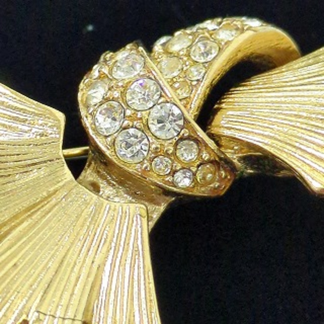 GIVENCHY - GIVENCHY ジバンシー クリスタルラインストーン ブローチ