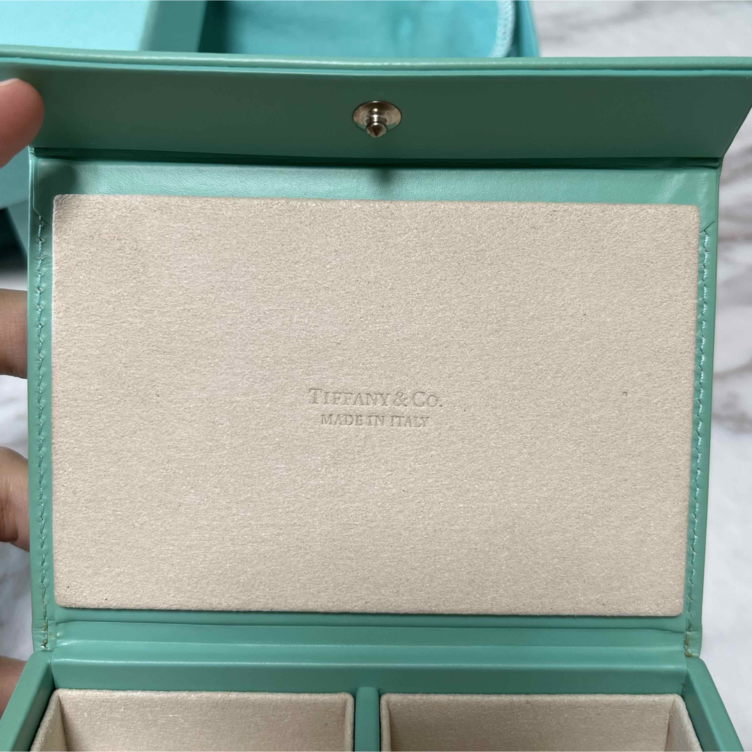 Tiffany & Co. - ティファニー ブルーボックス レザー 小物入れの通販