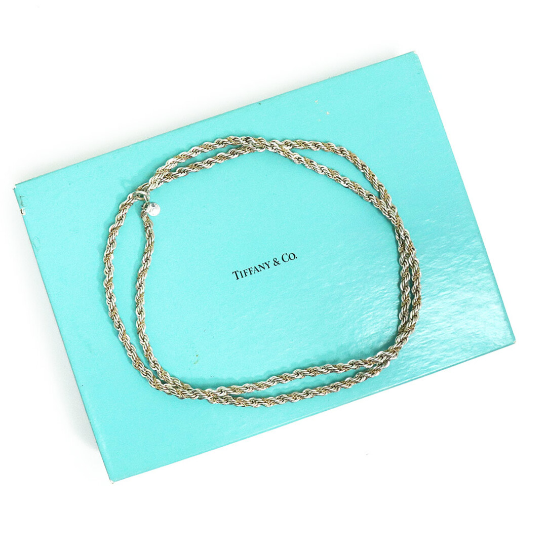 Tiffany & Co. - ティファニー ツイスト チェーン ロング ネックレス