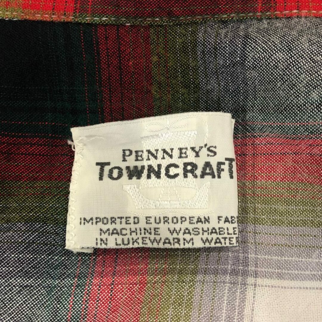 TOWNCRAFT - タウンクラフト 60S オープンカラーシャツ 船タグ