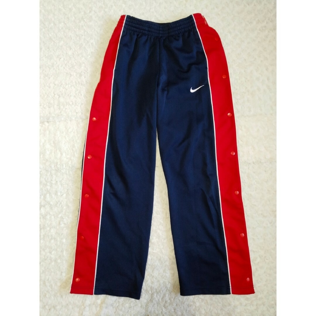 NIKE - 90s NIKE スナップボタン ジャージ セットアップ ネイビー L