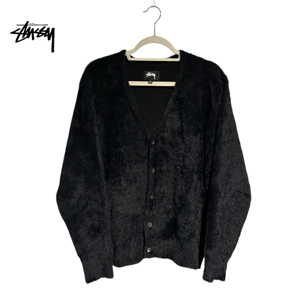 STUSSY - STUSSY SHAGGY CARDIGAN 21AW BLACKの通販 by @npan shop