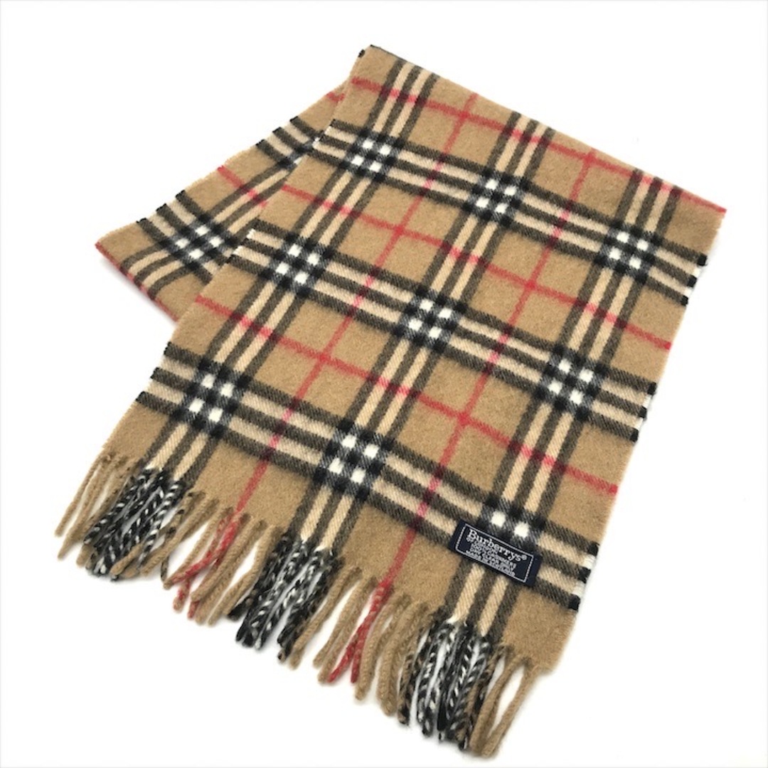 BURBERRY - 美品 Burberrys バーバリーズ ノバチェック柄 カシミヤ 100