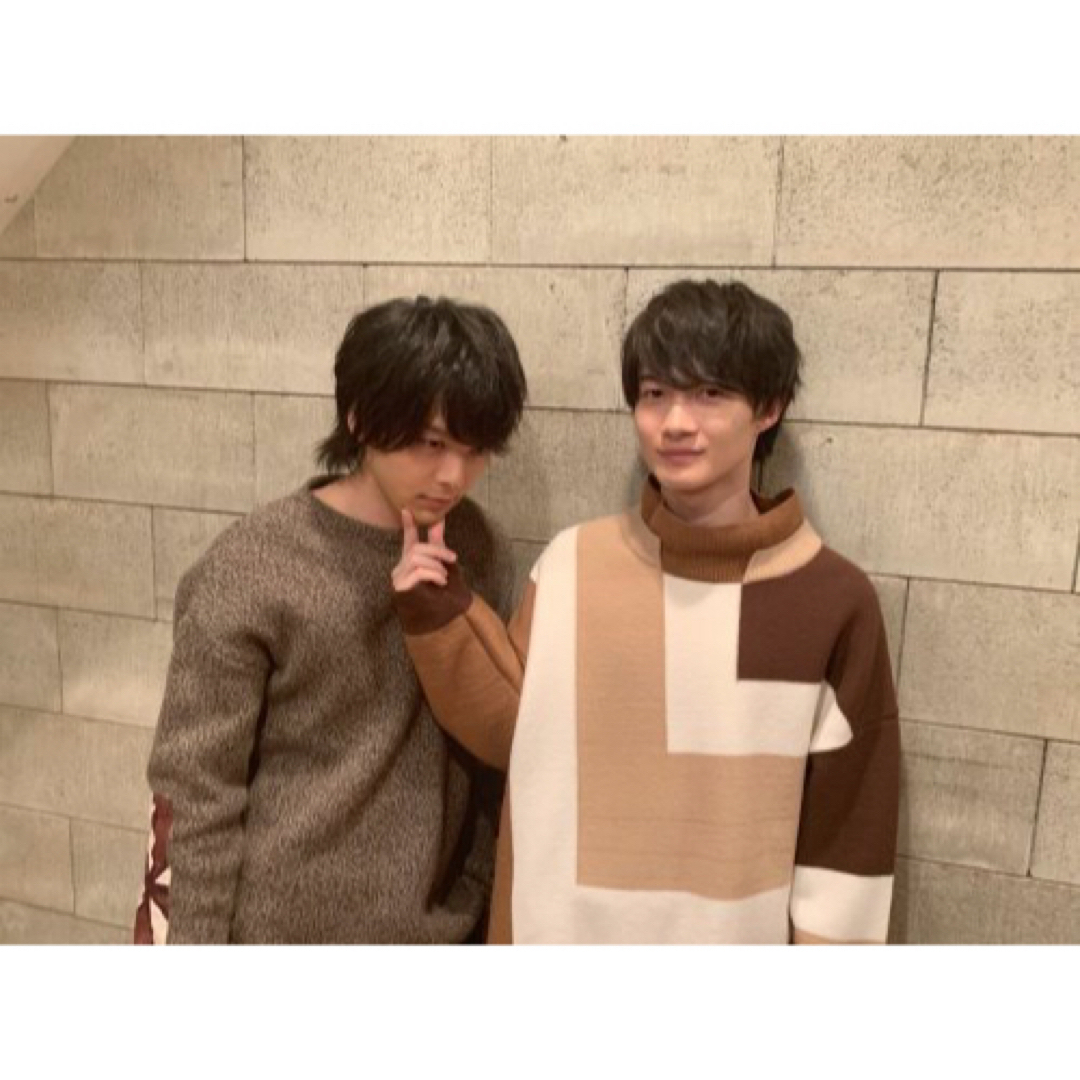 STUDIOUS - クルニ CULLNI カラーブロックニット アシンメトリー