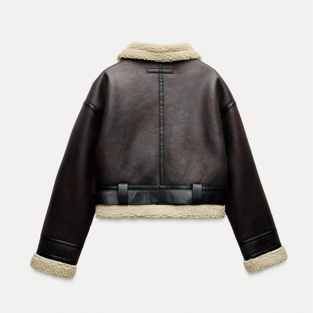 ZARA - ZARA ショート丈ダブルフェイスジャケットの通販 by 11月