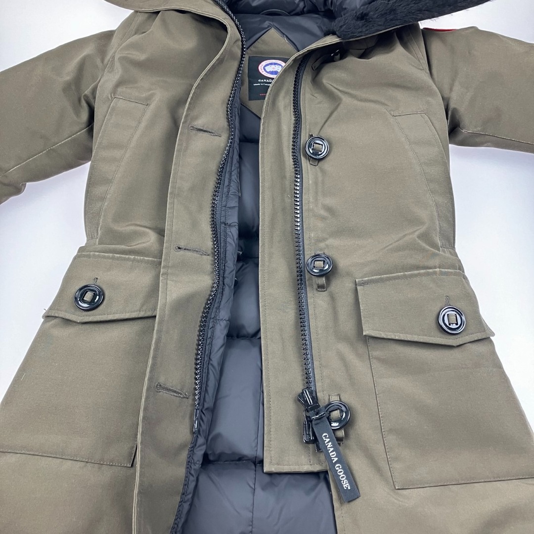 CANADA GOOSE - ▽▽CANADA GOOSE カナダグース BRONTE PARKA オリーブ