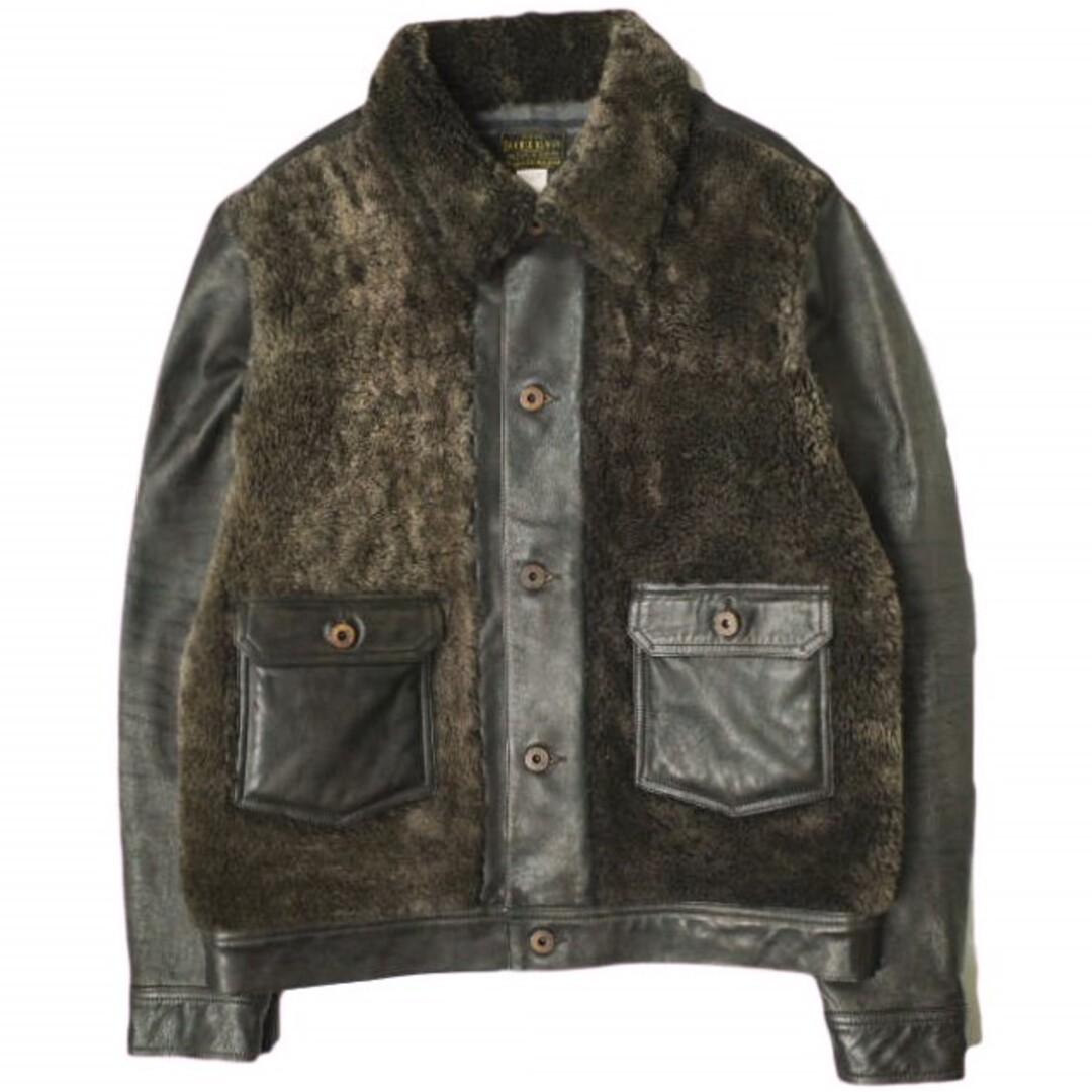 RRL - RRL ダブルアールエル 24AW GRIZZLY JACKET シアリングパネルド