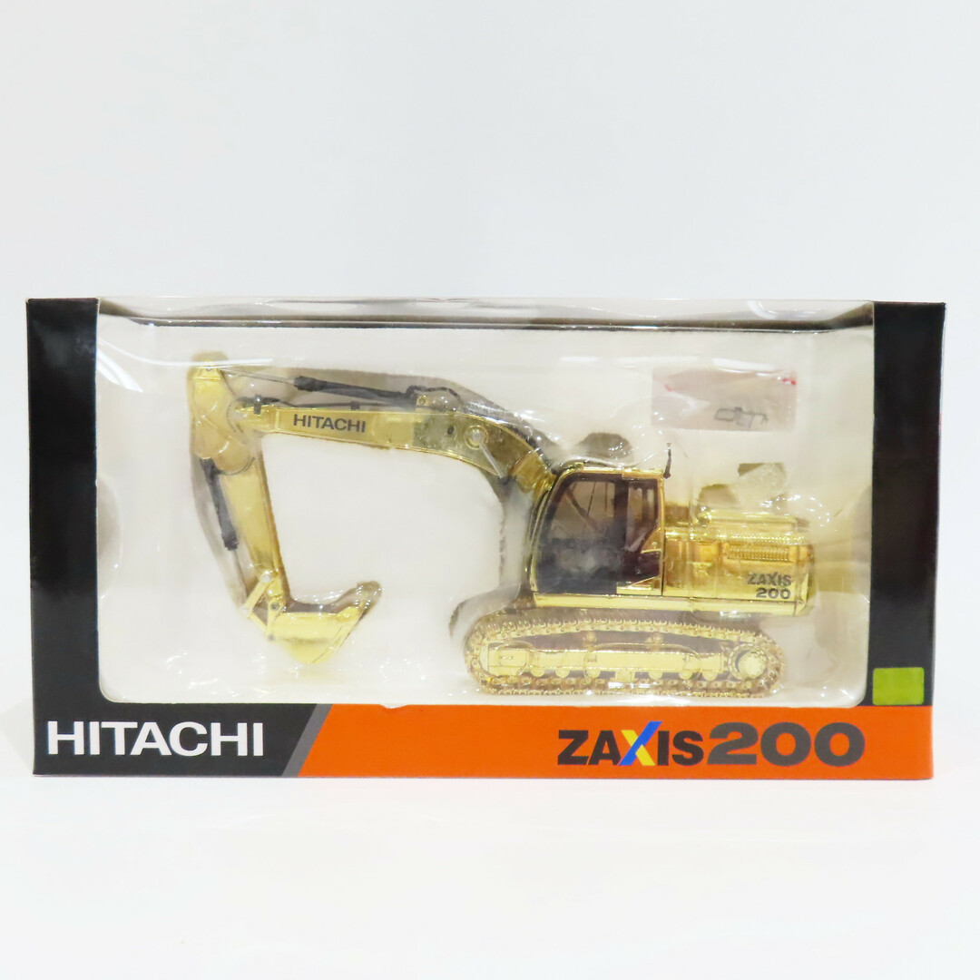 K09-Z03 未開封 希少 HITACHI 日立建機 1/50 ZAXIS200 ゴールド 油圧