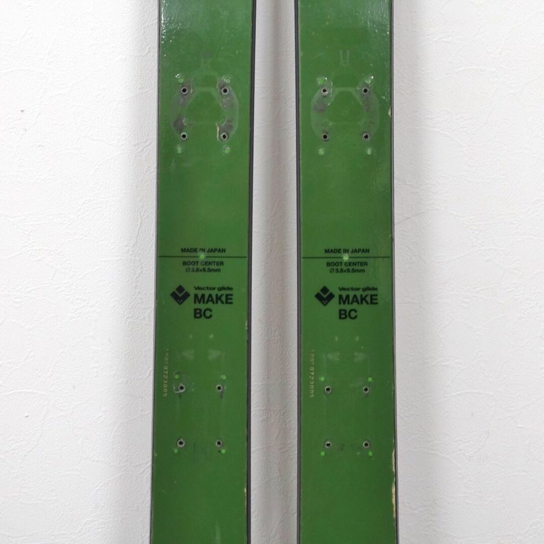 ベクターグライド VECTOR GLIDE MAKE BC 180cm センター95mm 板のみ