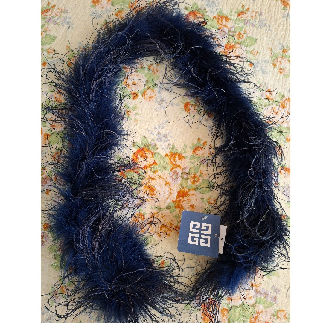 GIVENCHY - タグ付き！GIVENCHY フェザーファーマフラーの通販 by