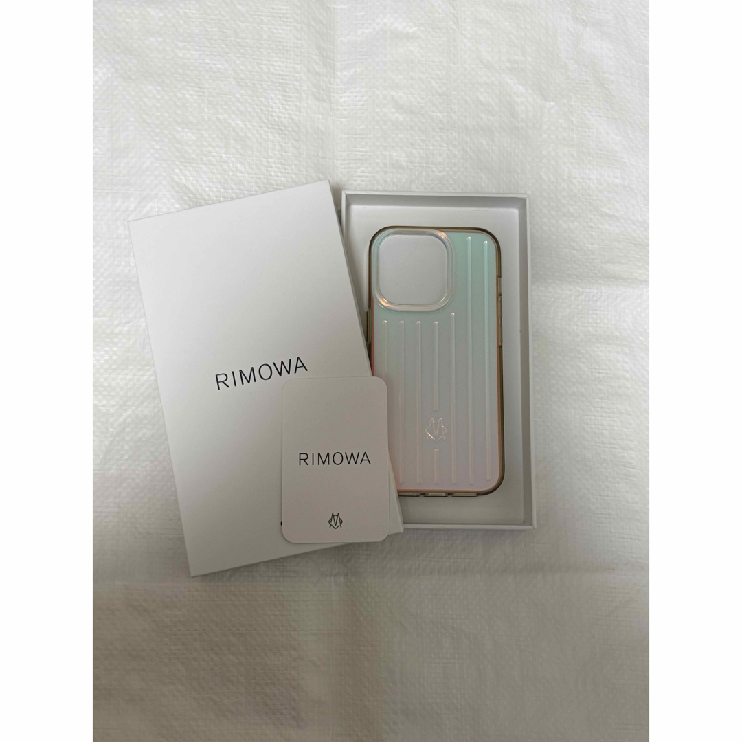 RIMOWA - RIMOWA iPhoneケース イリディセント iPhone14proケースの