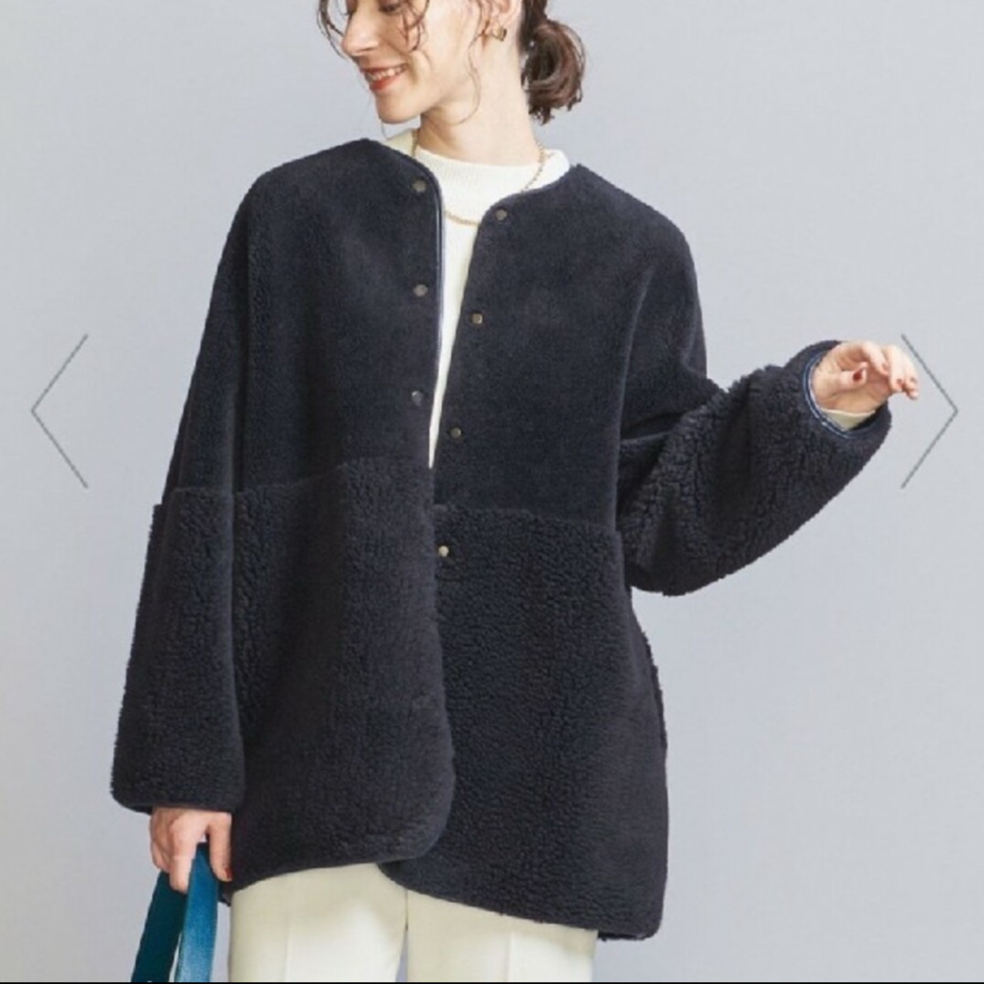 Fano Studios ノーカラーロープパイピングボアジャケット（m) 【公式通販】