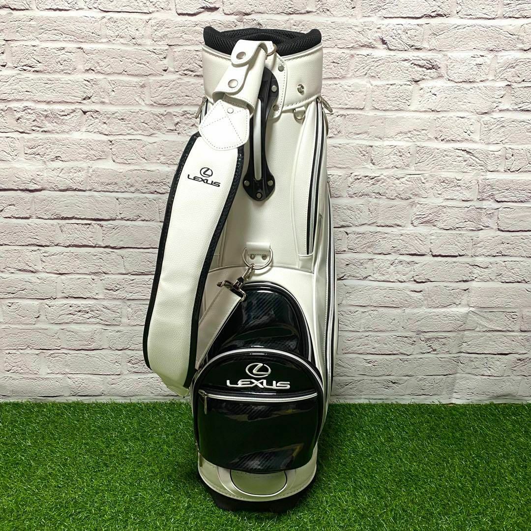 LEXUS - 【美品】レクサス LEXUS キャディバッグ ゴルフバッグ