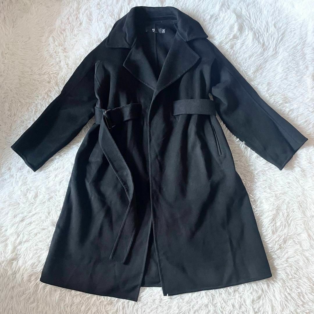 JIL SANDER - ジルサンダー ユニクロ＋J カシミアブレンドラップコート