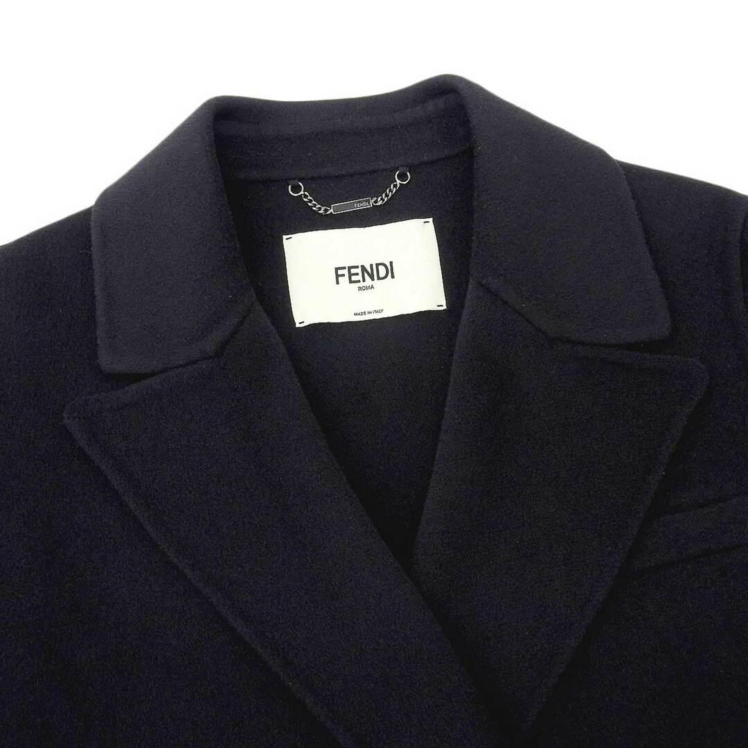 FENDI - フェンディ FF フォックスファー ポケット ウール ダブル