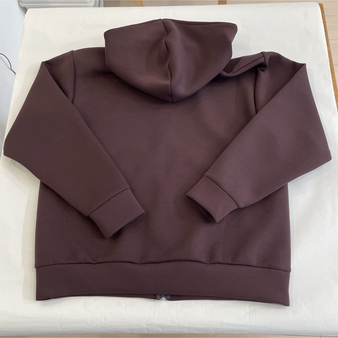 GU - 【GU】ダブルフェイスフルジップパーカ Mサイズの通販 by りー