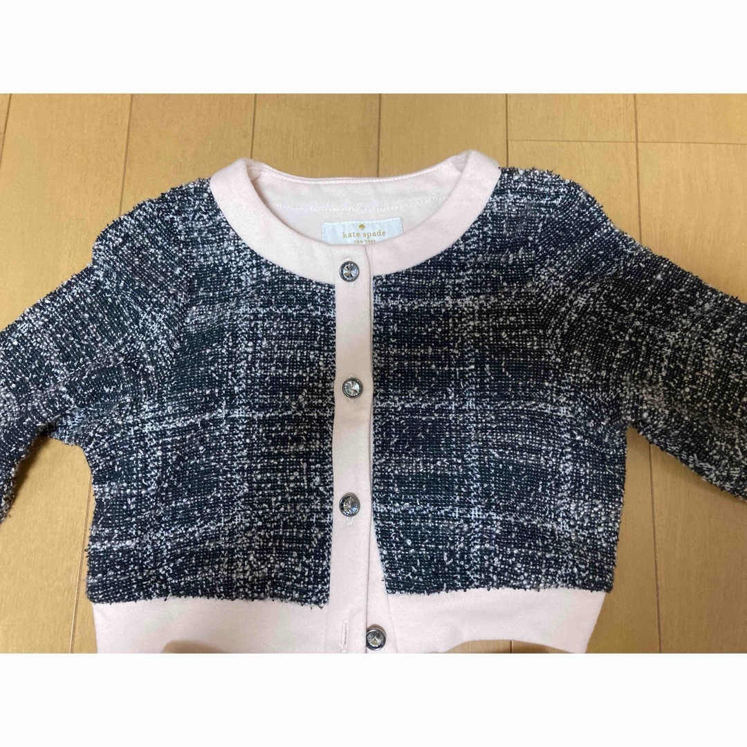kate spade NEW YORK - kate spade ツイード セットアップ キッズ 90の