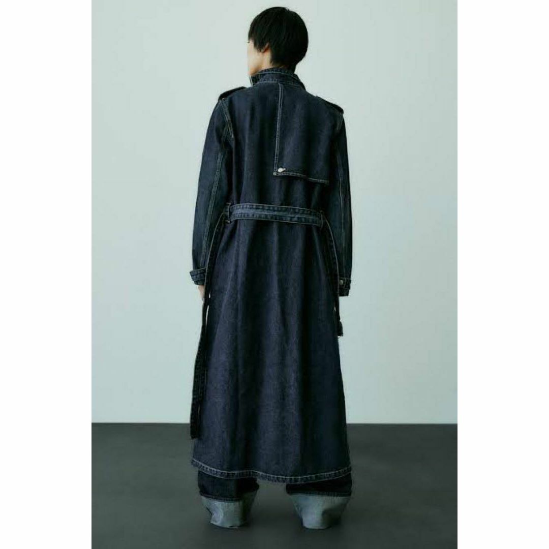 ZARA - ZARA TRF デニム ロングコート Sの通販 by sea ​​blue｜ザラ