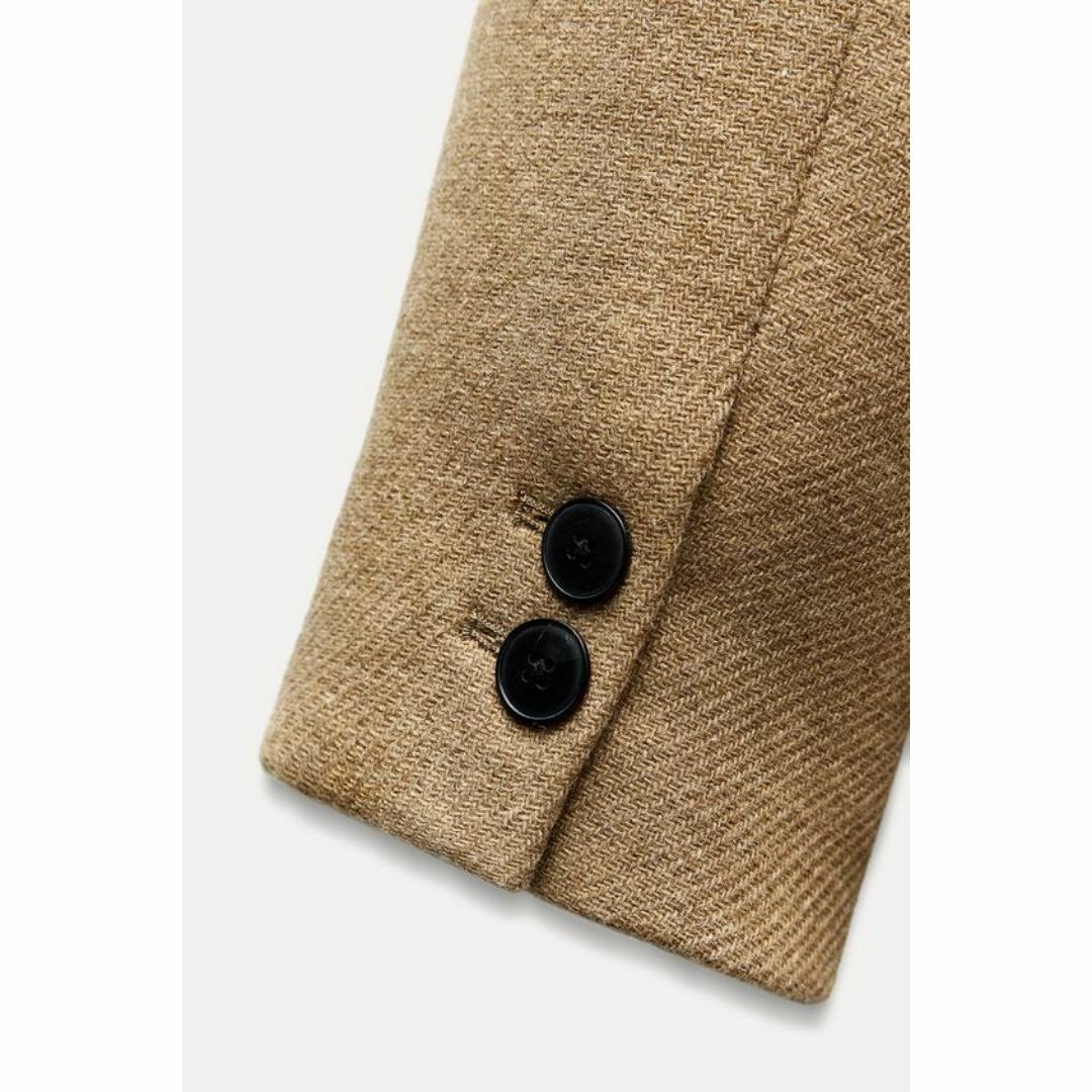 ZARA - ZARA ウールブレンド ダブルブレスト コート Sの通販 by sea