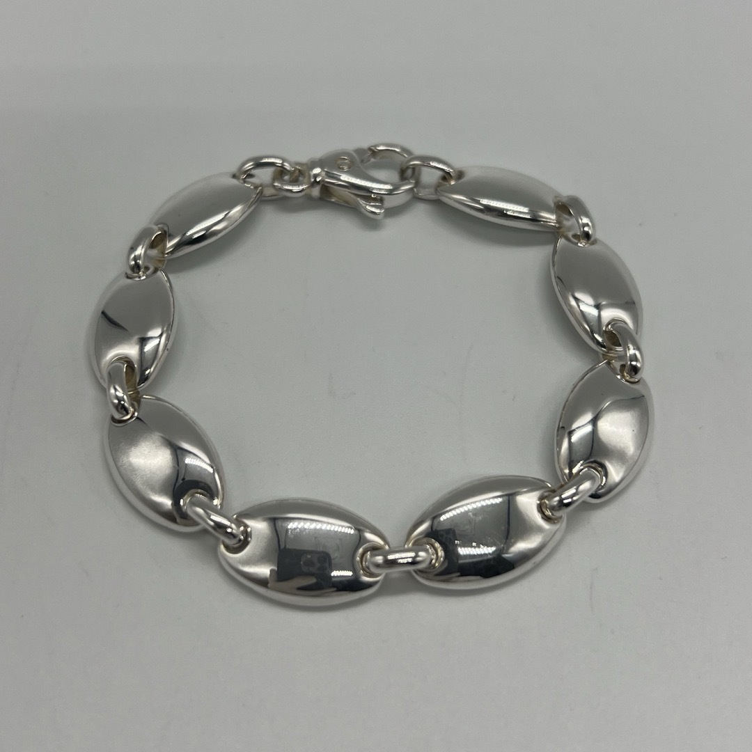 ティファニー TIFFANY ペブル リンク ブレスレット SV925 希少
