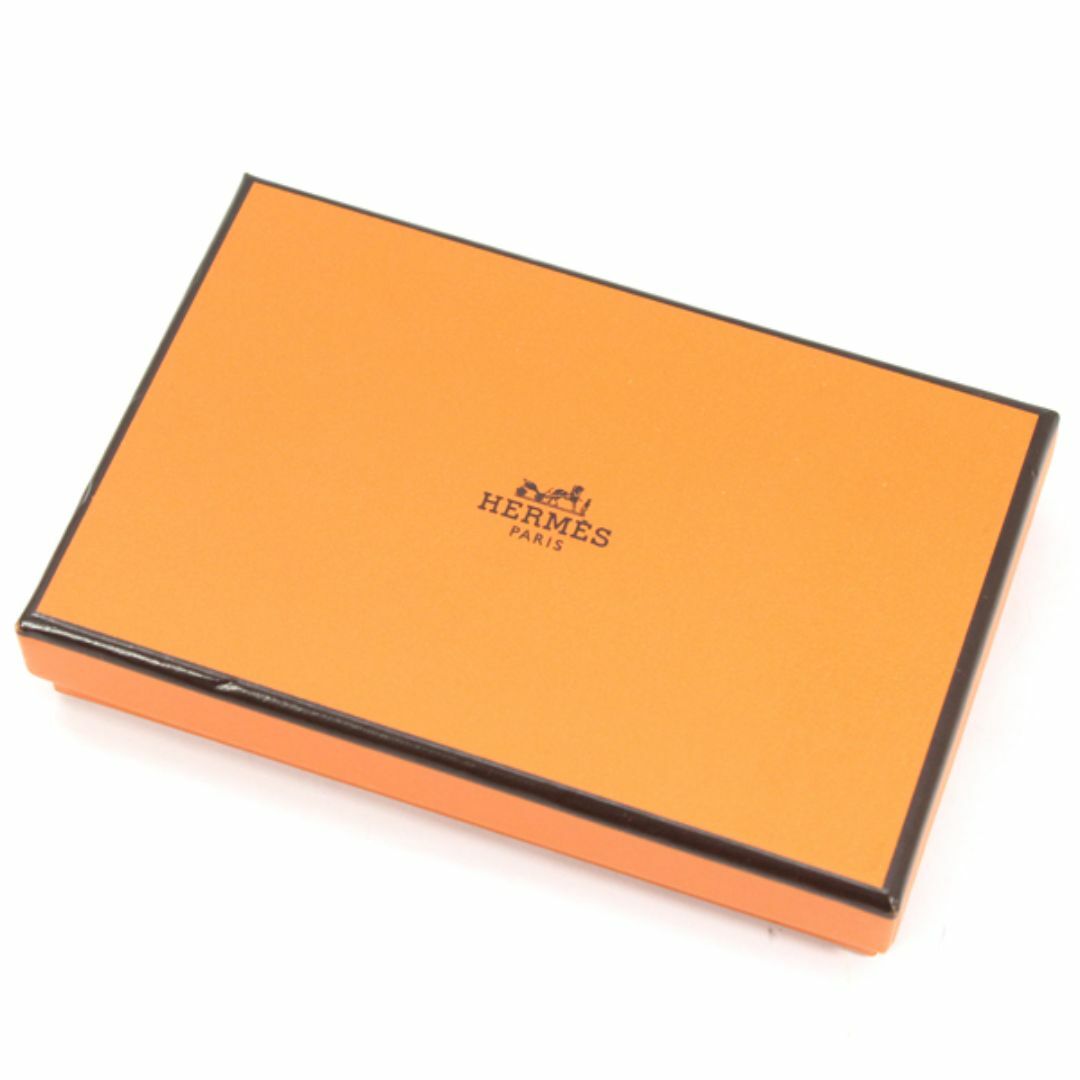 HERMES - 【新品】エルメス カードケース ドゴン ゴールド ブラウン 茶