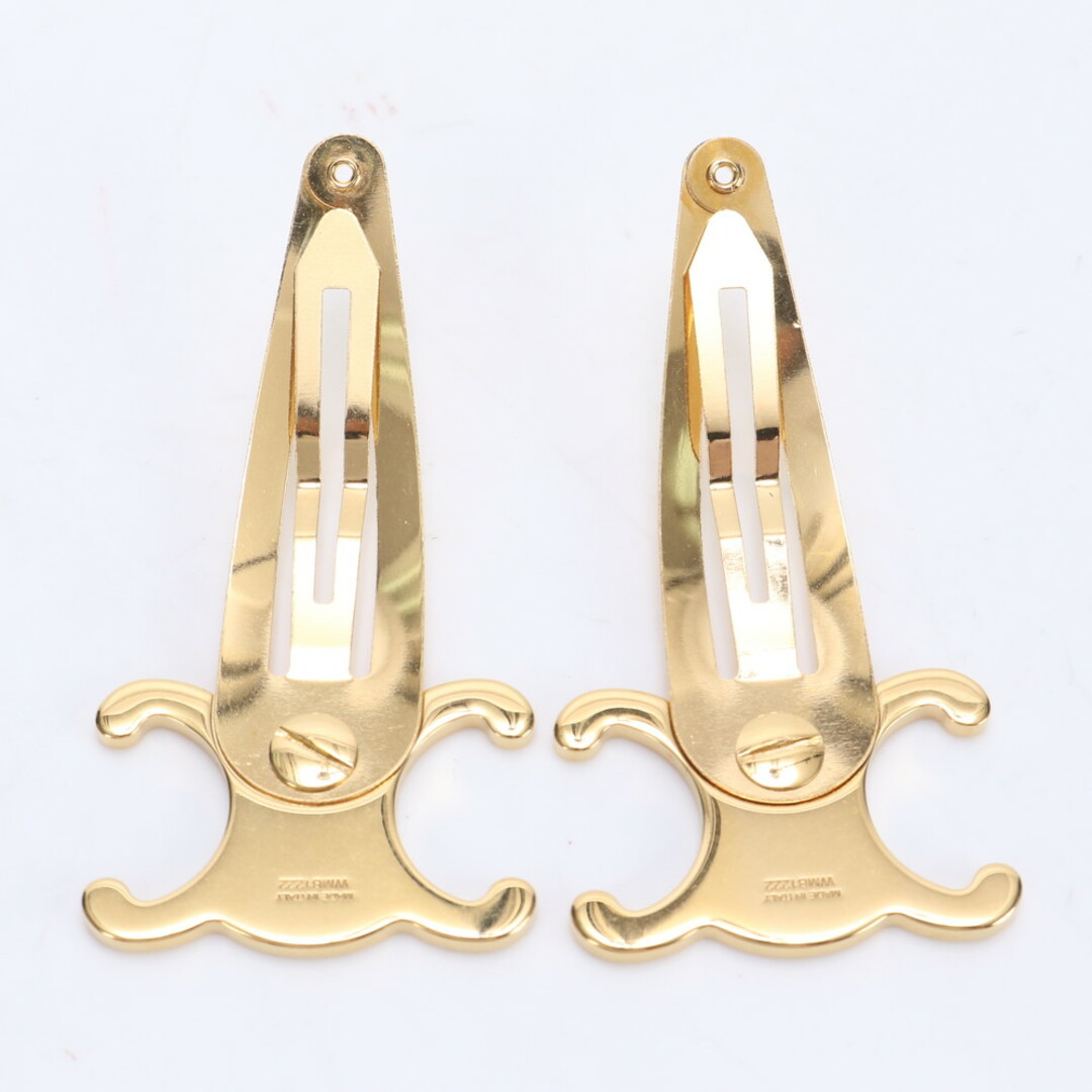 CELINE - 新品同様 現行品 セリーヌ トリオンフ スナップ ヘア