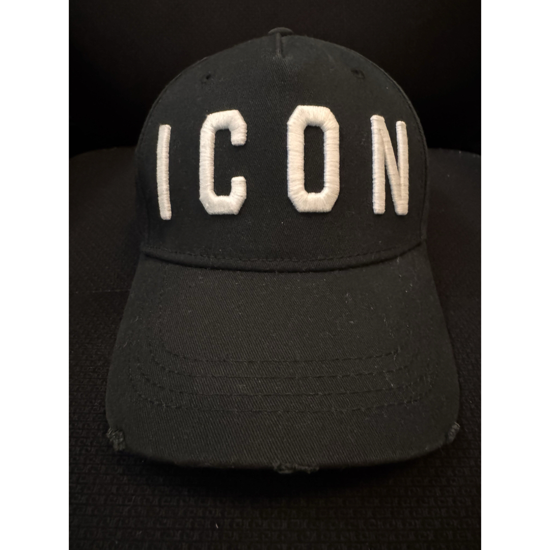 DSQUARED2 - DSQUARED2 ICON CAP キャップ 黒 ブラックの通販 by a