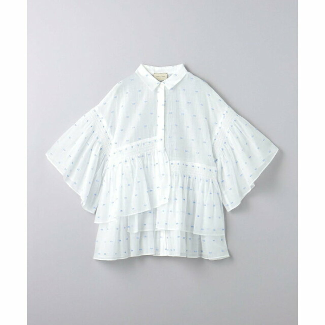 UNITED ARROWS - 【OFF WHITE】【S(36)】イレギュラー シャーリング