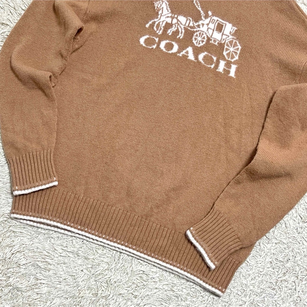 COACH - コーチ カシミヤ混 オーバーサイズド タートルネック ニット